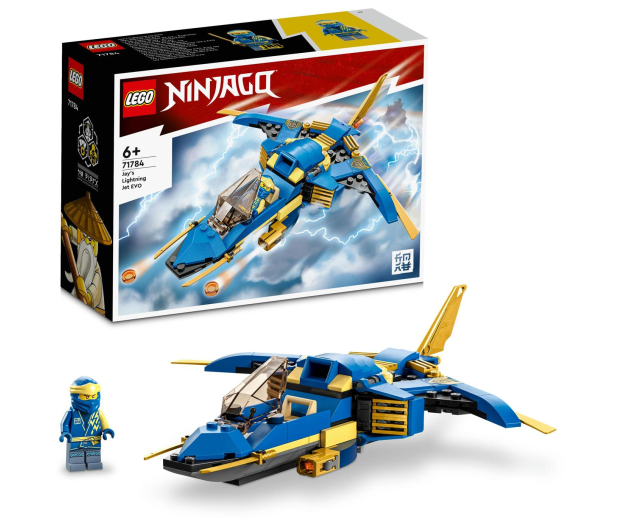 LEGO Ninjago 71784 Odrzutowiec ponaddźwiękowy Jay’a EVO - 1091251 - zdjęcie 2